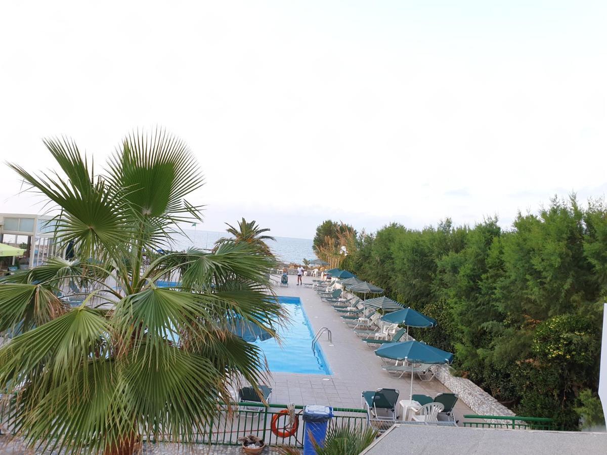 Hotel Kathrin Beach Adelianos Kampos Exterior photo